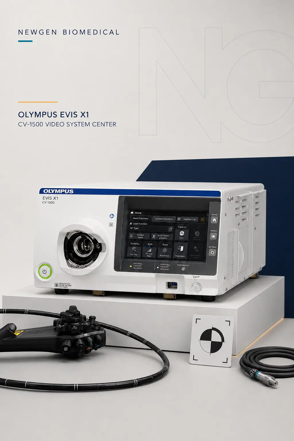 Detailed inspection of an endoscope insertion tube under magnification