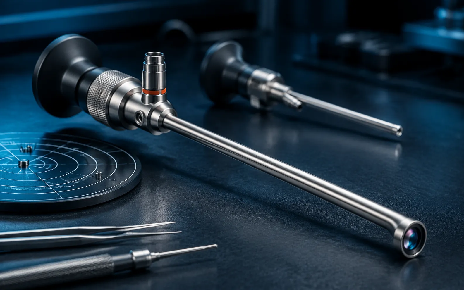 Rigid endoscope optical detail